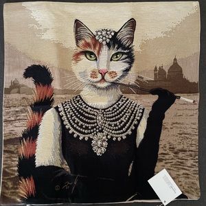 DRESSED ANIMALS Pillow Cover from France